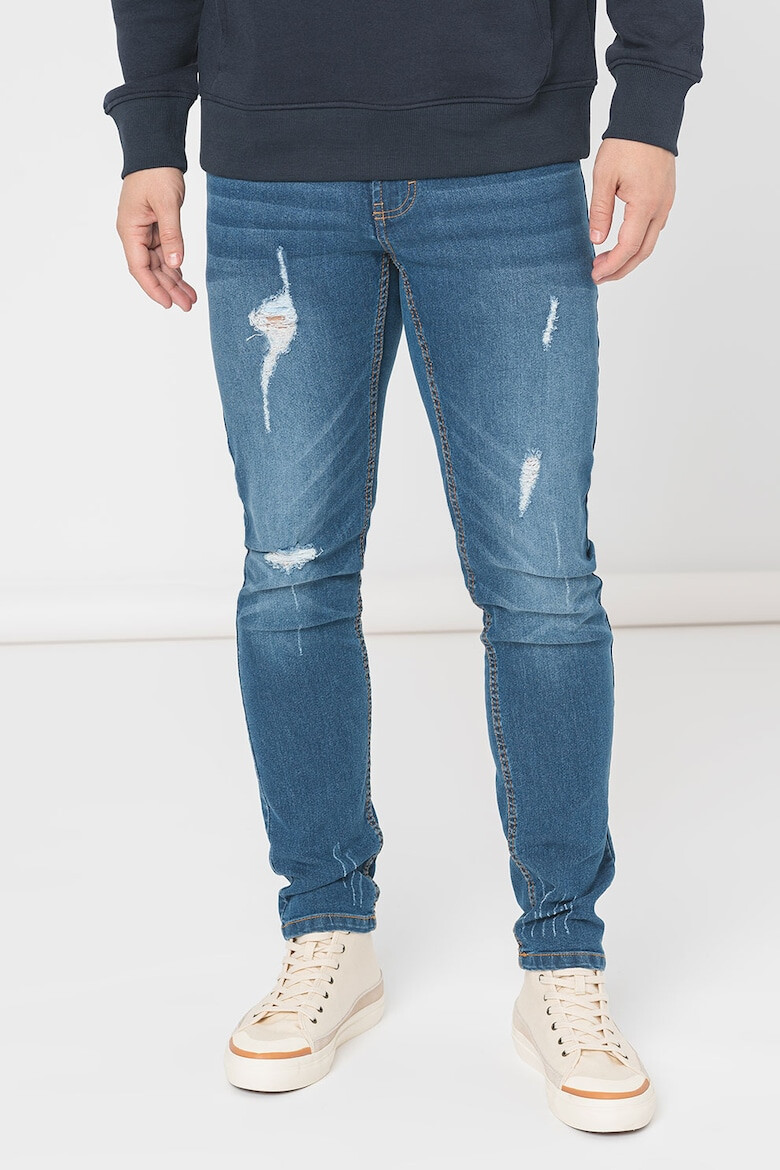 Denim Project Дънки със захабен ефект - Pepit.bg