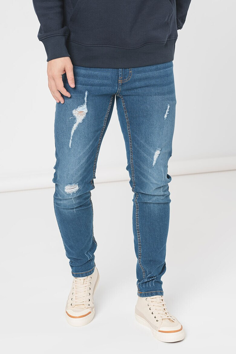 Denim Project Дънки със захабен ефект - Pepit.bg