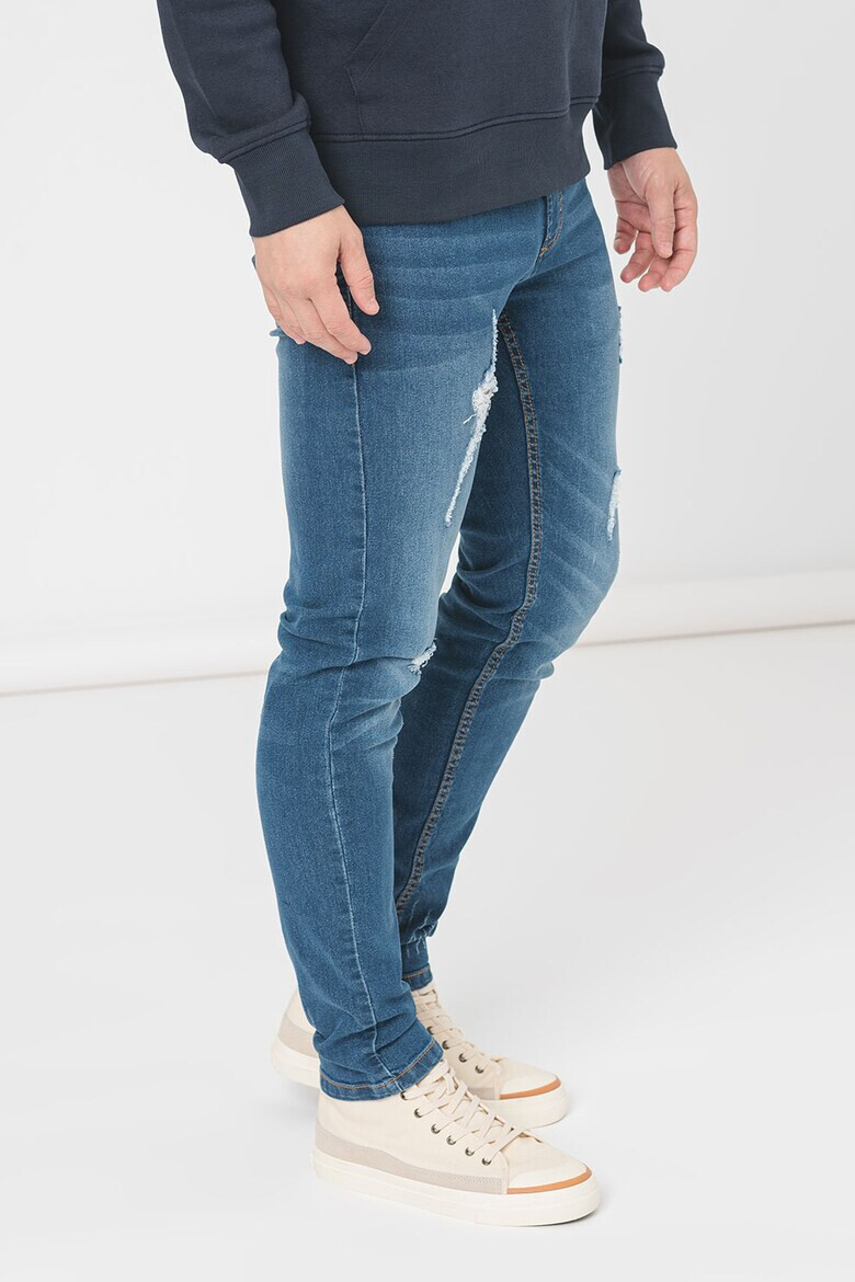 Denim Project Дънки със захабен ефект - Pepit.bg