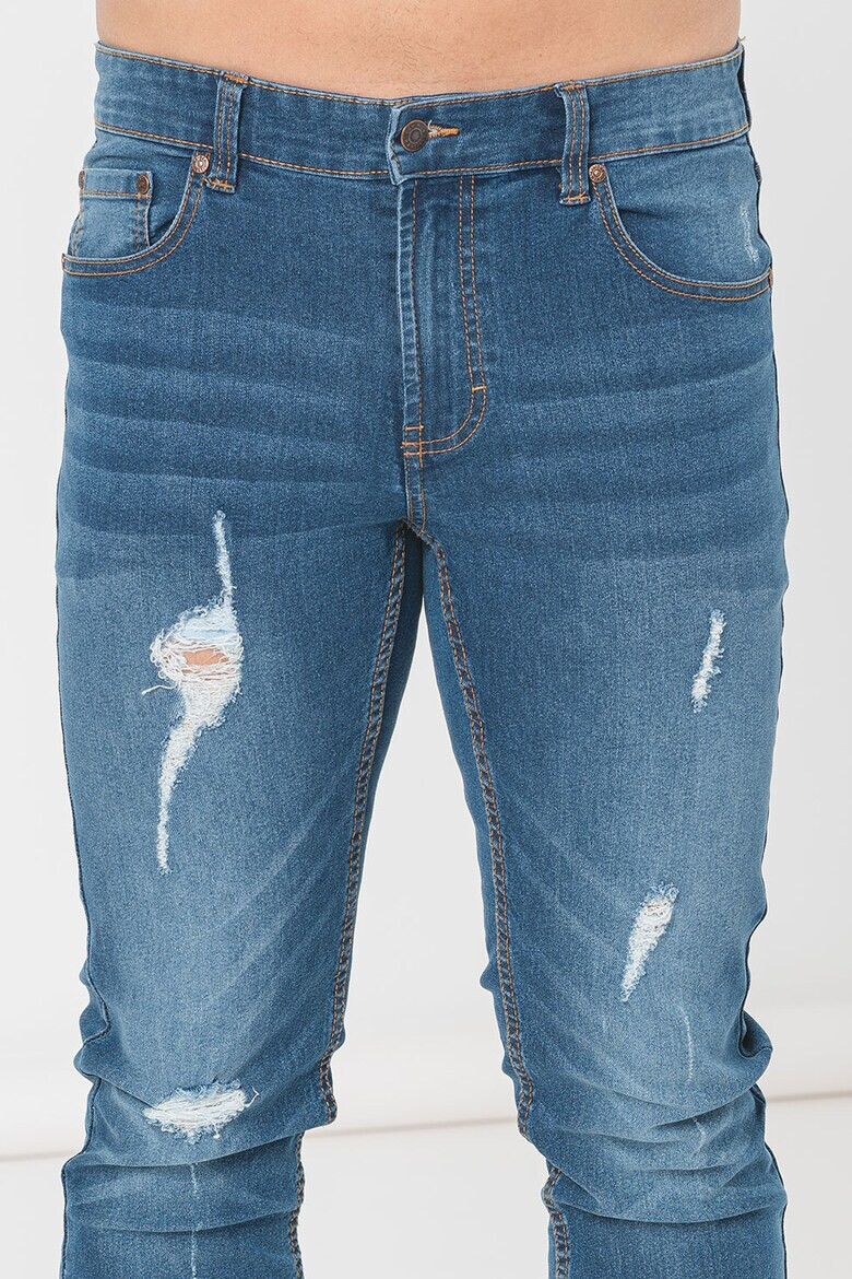 Denim Project Дънки със захабен ефект - Pepit.bg