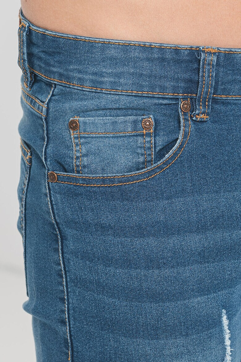 Denim Project Дънки със захабен ефект - Pepit.bg