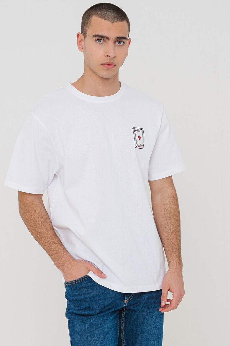 Denim Project Памучна тениска с принт - Pepit.bg