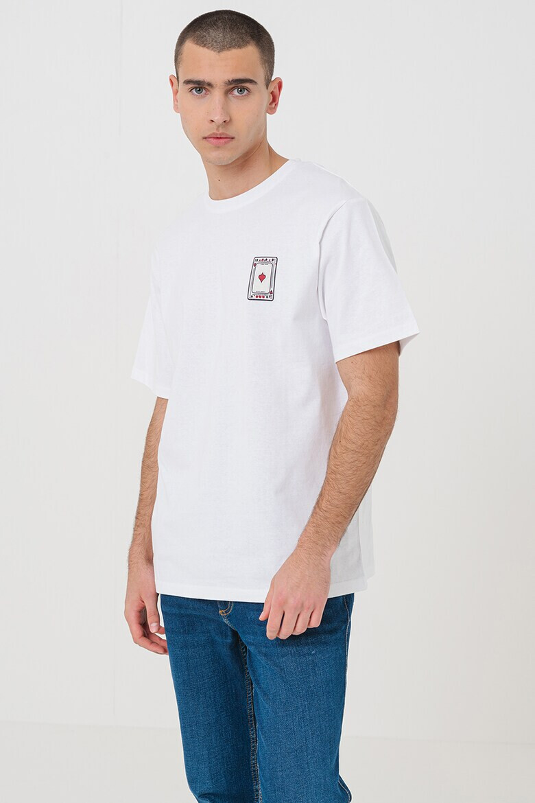 Denim Project Памучна тениска с принт - Pepit.bg