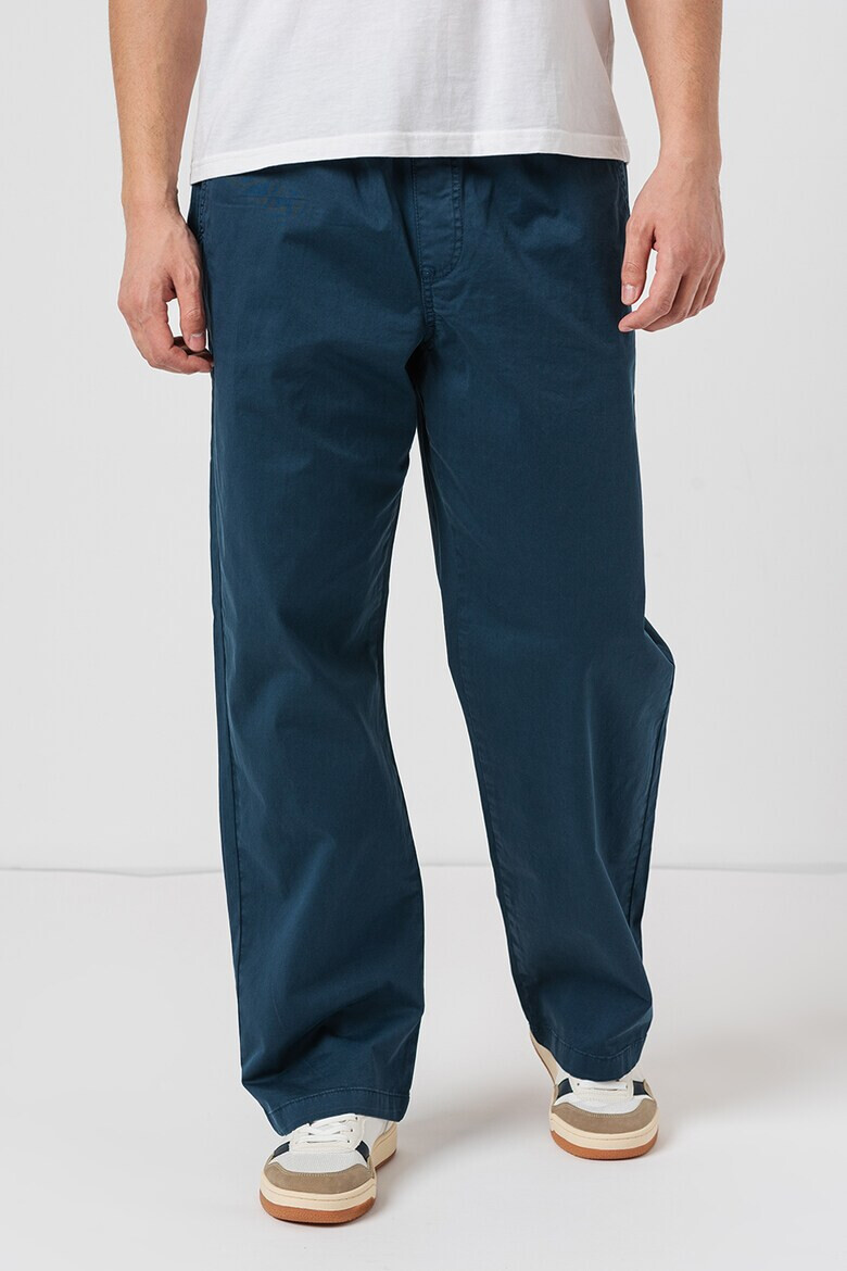 Denim Project Панталон с връзка - Тъмносин - Pepit.bg