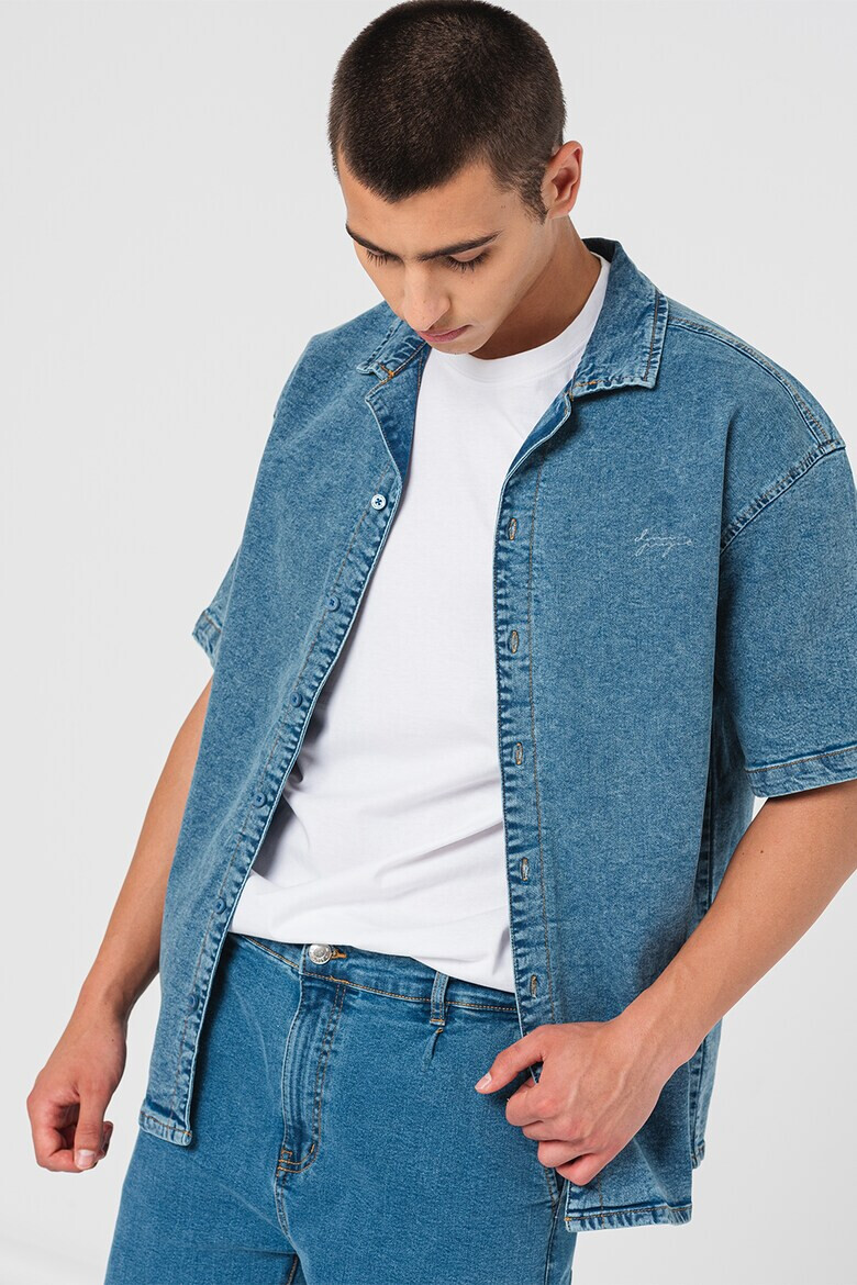 Denim Project Свободна риза от деним - Pepit.bg