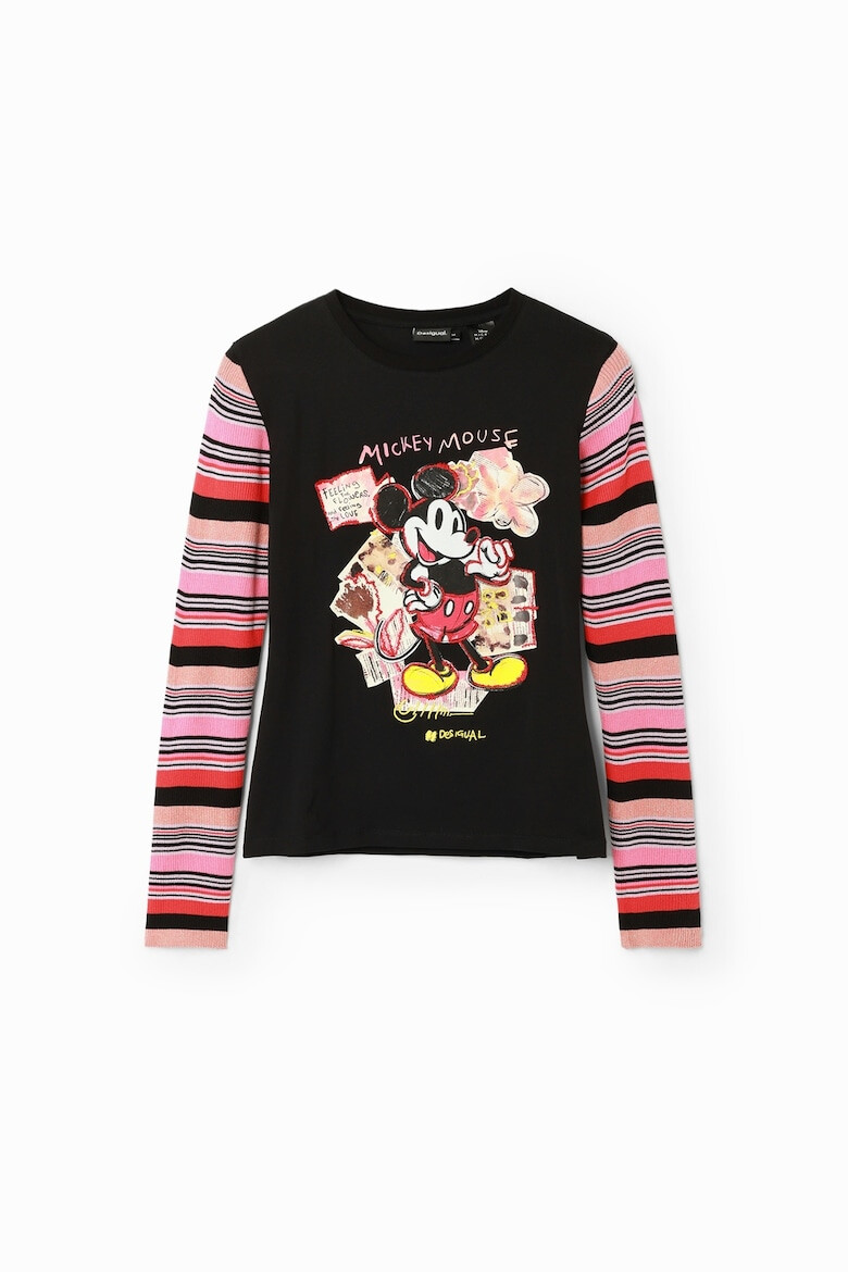 DESIGUAL Блуза с апликация Mickey Mouse - Pepit.bg