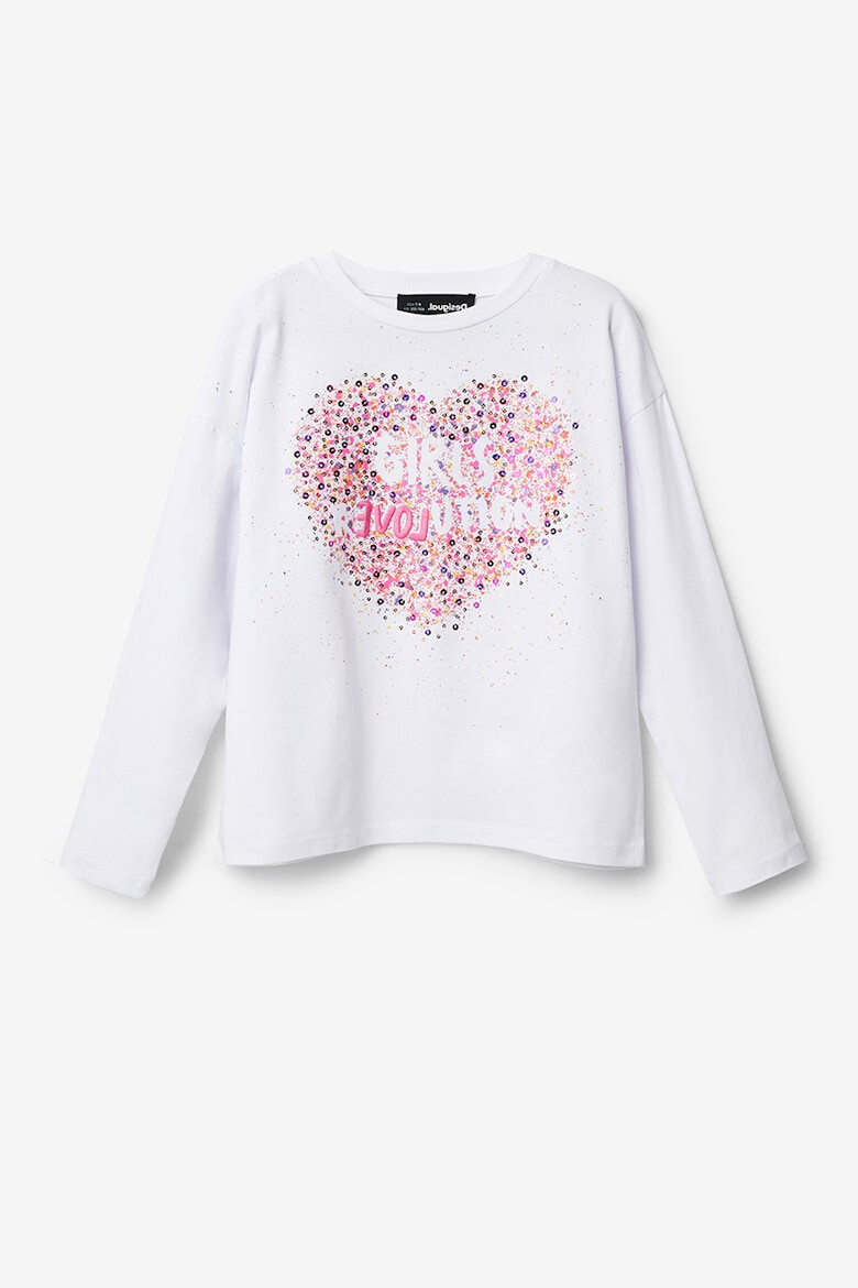 DESIGUAL Блуза с фигурален десен - Pepit.bg