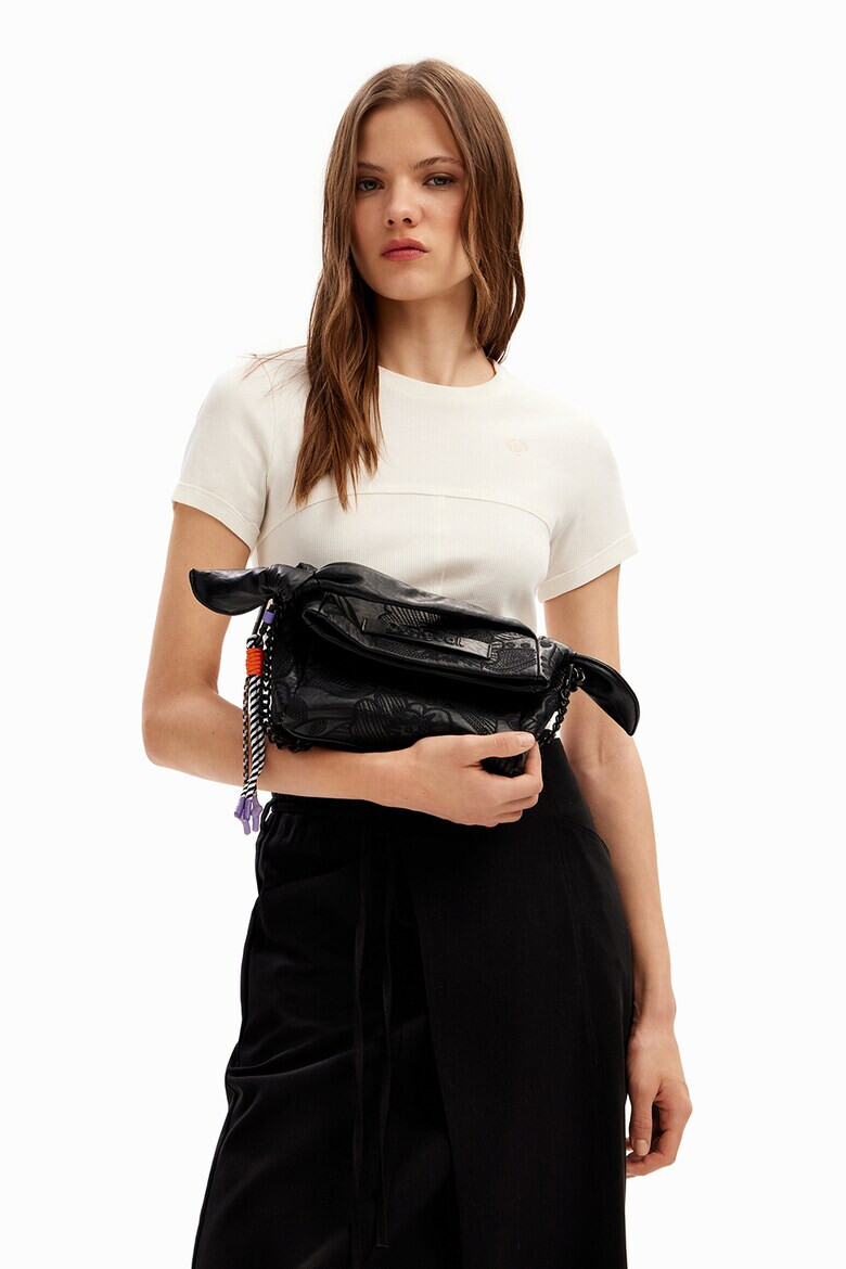 DESIGUAL Чанта Alpha Loverty с бродерии - Pepit.bg