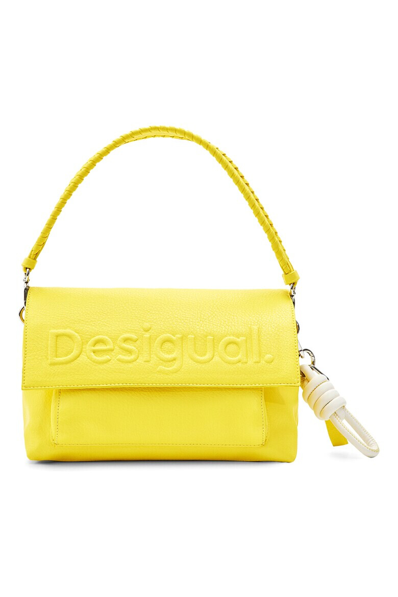 DESIGUAL Чанта с релефно лого - Pepit.bg