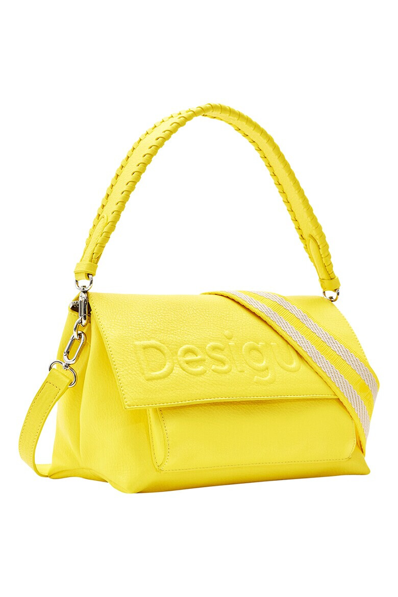 DESIGUAL Чанта с релефно лого - Pepit.bg