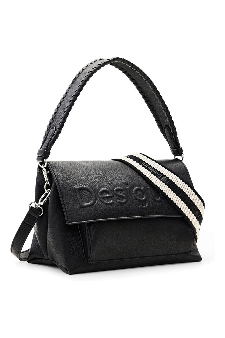 DESIGUAL Чанта с релефно лого - Pepit.bg