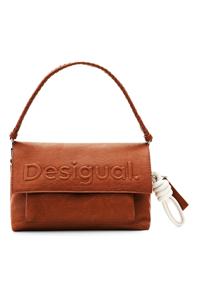 DESIGUAL Чанта с релефно лого - Pepit.bg