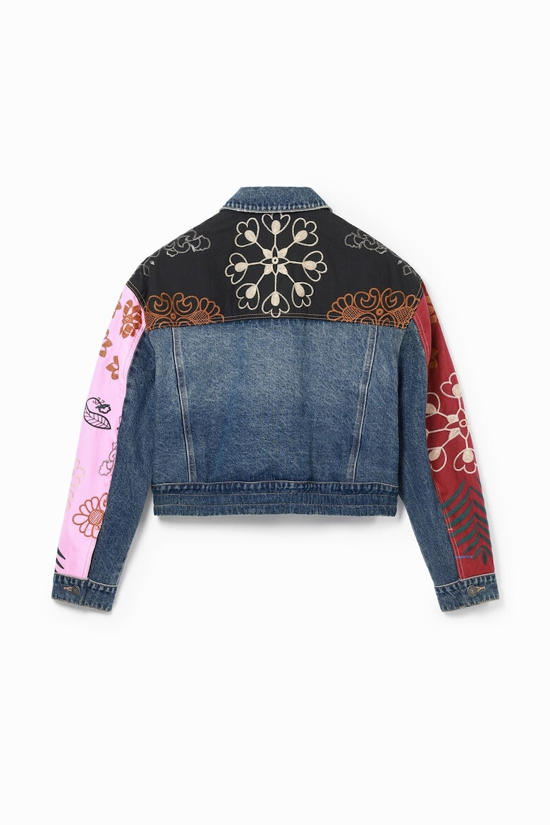 DESIGUAL Дънково яке с бродерии - Pepit.bg