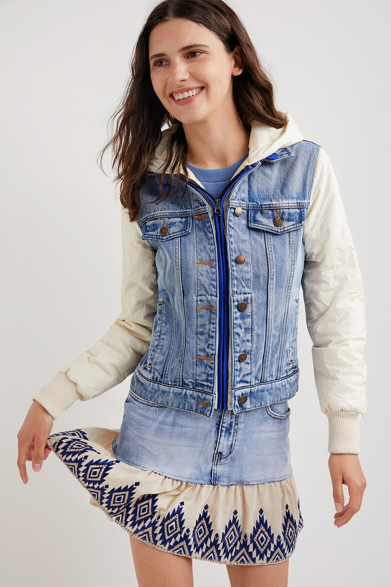 DESIGUAL Дънково яке Hybrid - Pepit.bg