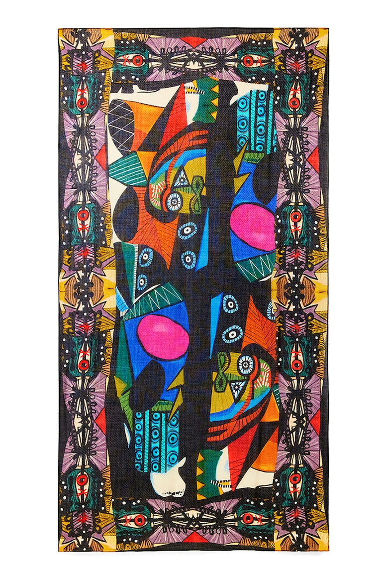DESIGUAL Фигурален шал - Pepit.bg