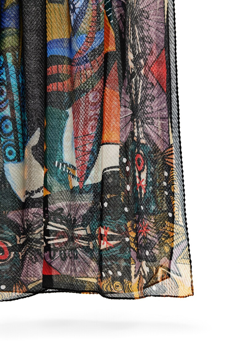 DESIGUAL Фигурален шал - Pepit.bg