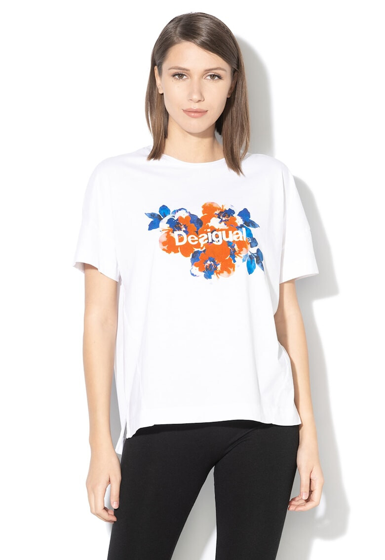 DESIGUAL Фитнес тениска Camo - Pepit.bg