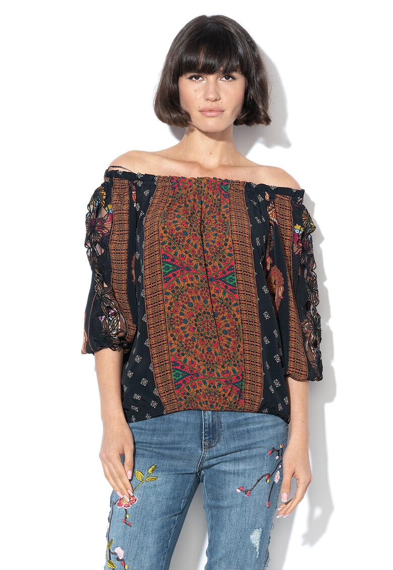 DESIGUAL Флорална блуза Indira - Pepit.bg