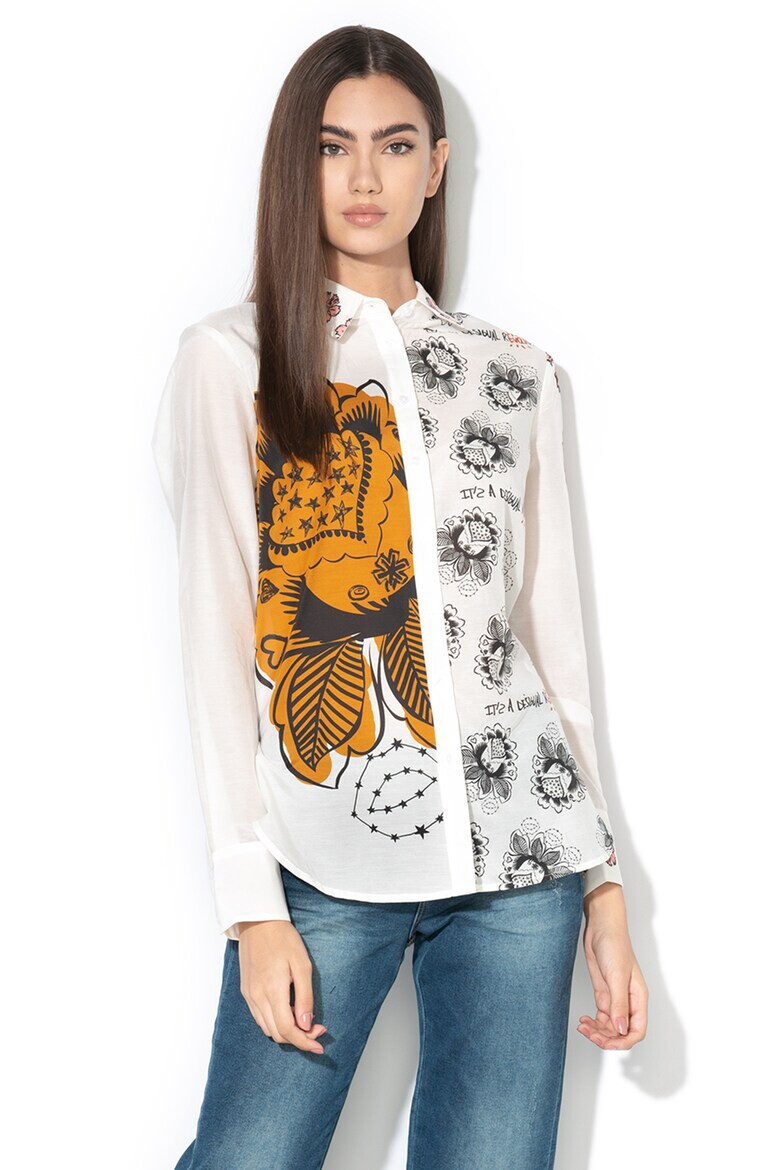 DESIGUAL Флорална риза Aslan - Pepit.bg