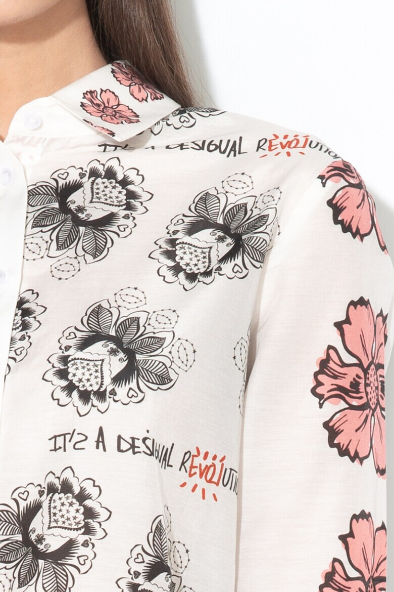 DESIGUAL Флорална риза Aslan - Pepit.bg
