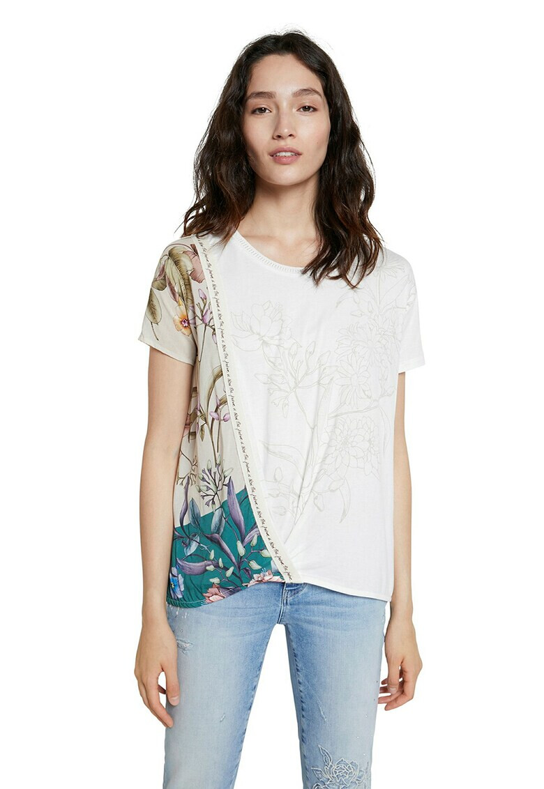 DESIGUAL Флорална тениска - Pepit.bg