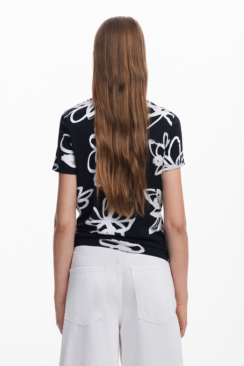 DESIGUAL Флорална тениска - Pepit.bg
