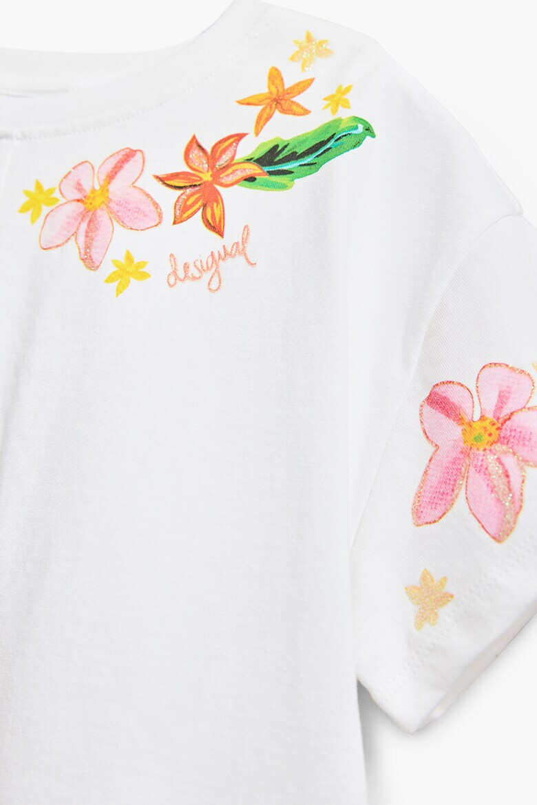 DESIGUAL Флорална тениска - Pepit.bg