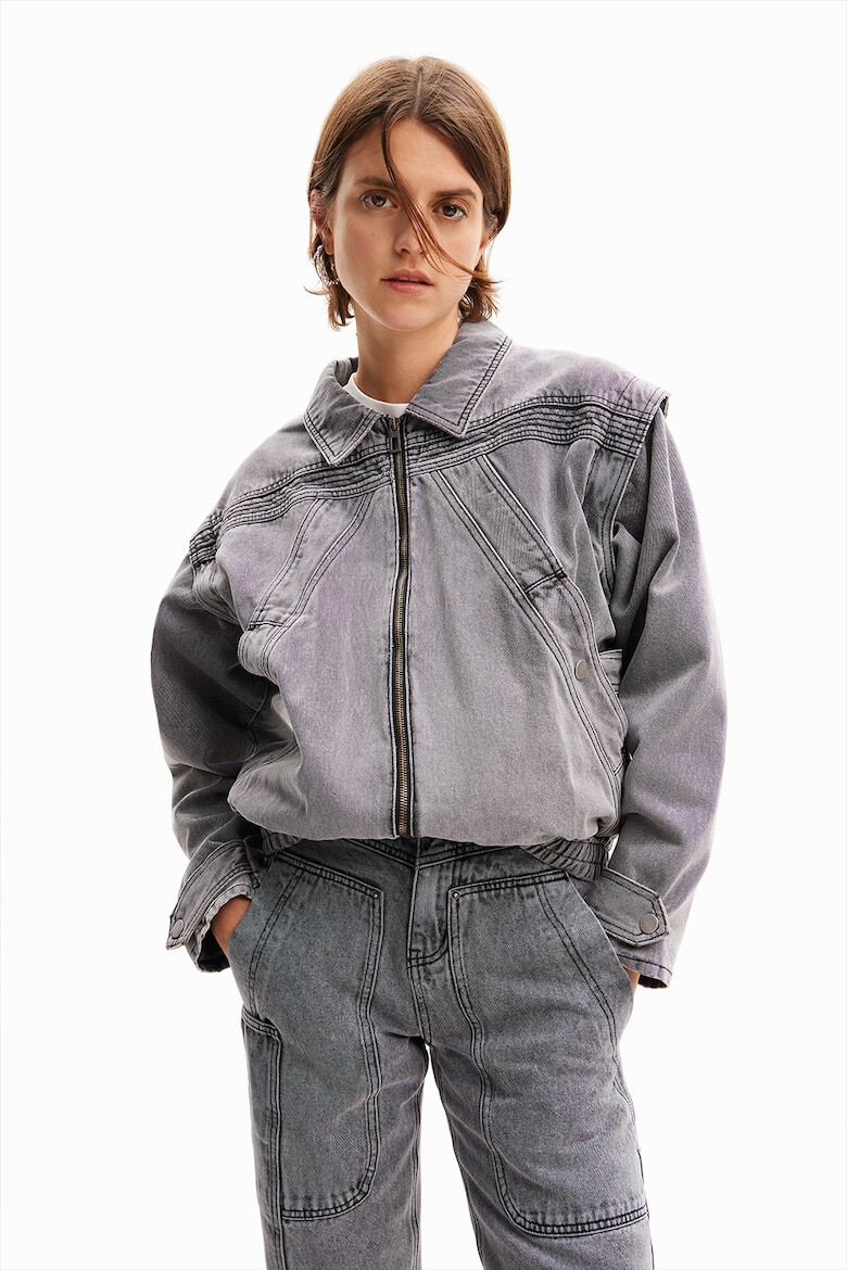 DESIGUAL Конвертируемо дънково яке Tae - Pepit.bg