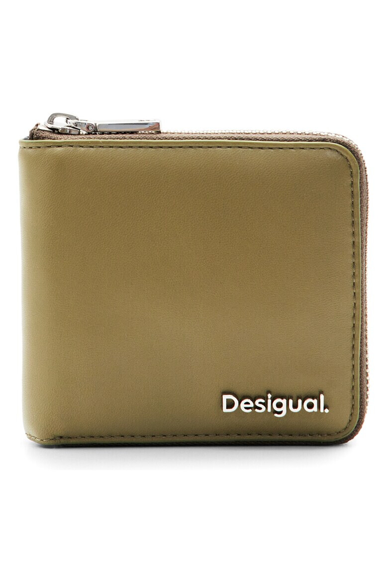 DESIGUAL Кожен портфейл с цип - Pepit.bg