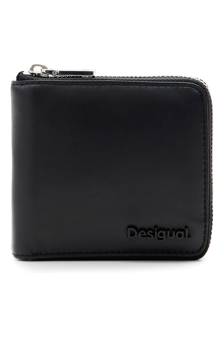 DESIGUAL Кожен портфейл с цип - Pepit.bg