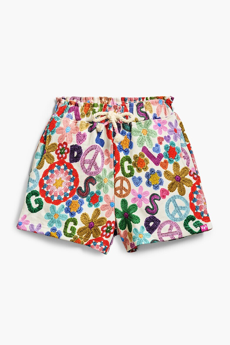DESIGUAL Къс панталон с графика - Pepit.bg