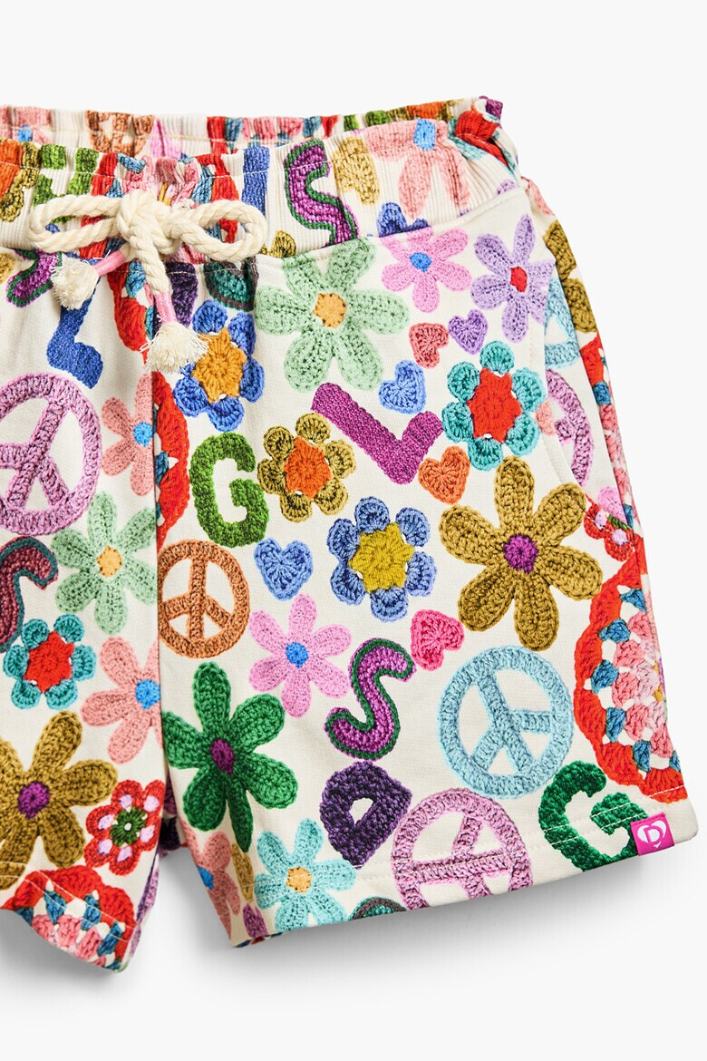 DESIGUAL Къс панталон с графика - Pepit.bg