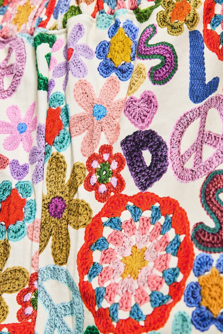 DESIGUAL Къс панталон с графика - Pepit.bg