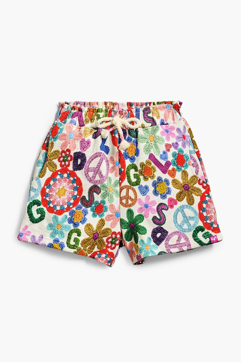 DESIGUAL Къс панталон с графика - Pepit.bg
