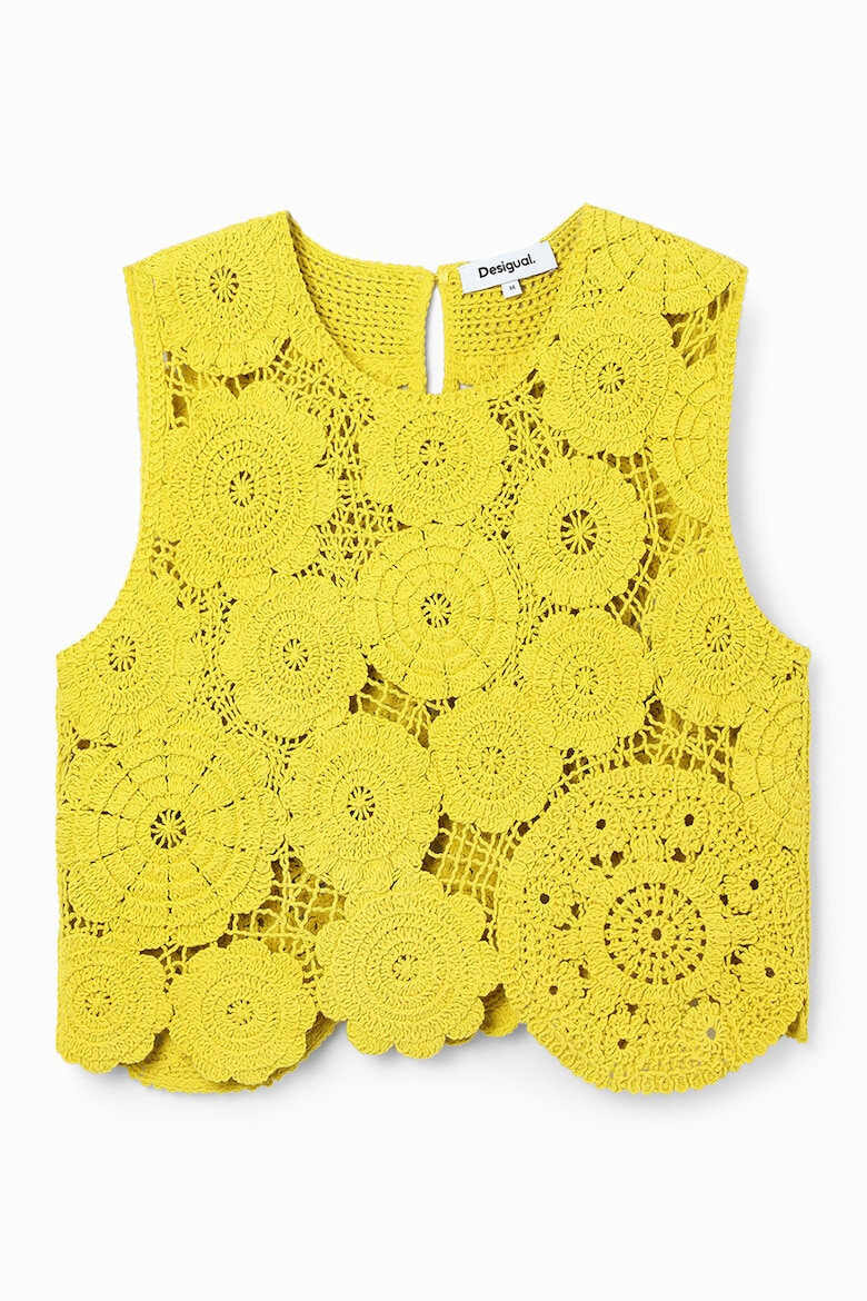 DESIGUAL Къс топ с кроше - Pepit.bg