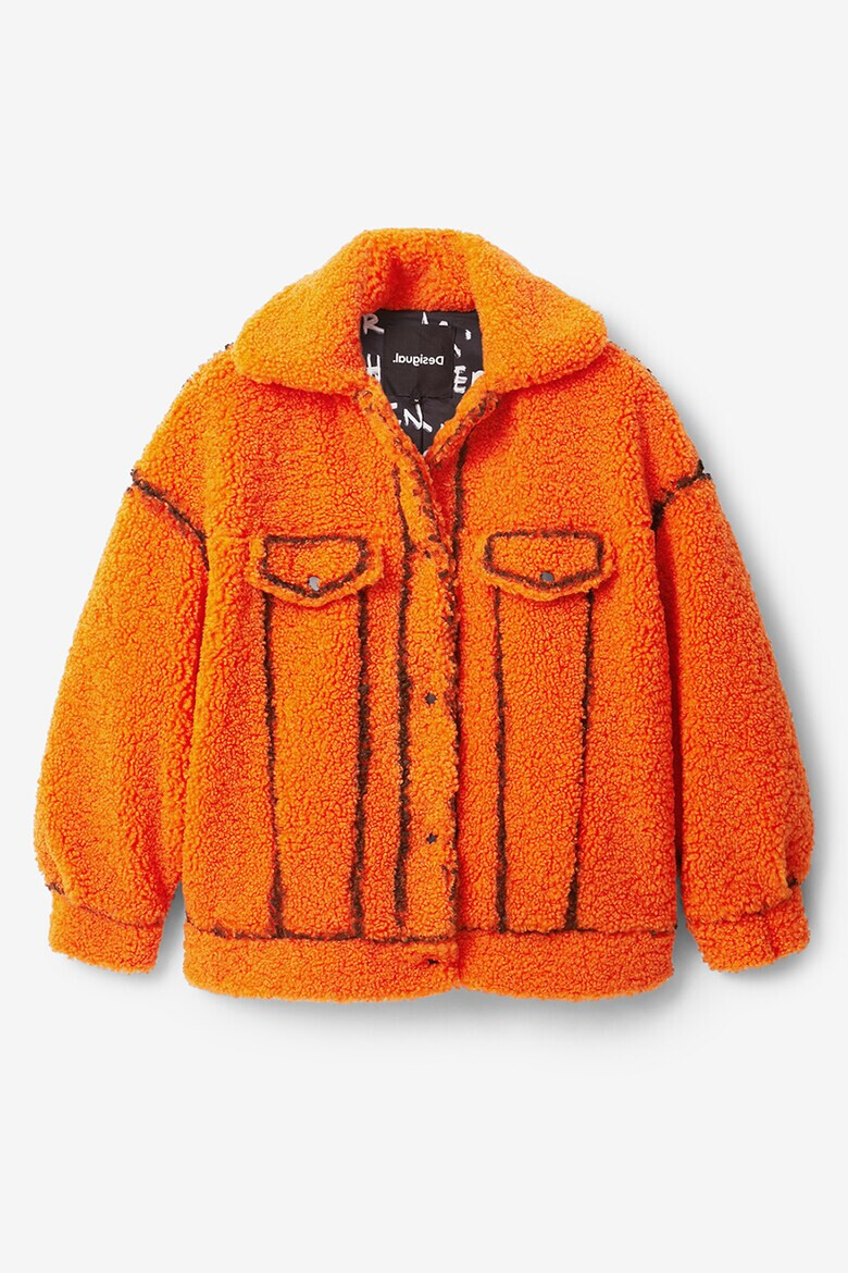 DESIGUAL Мъхесто яке - Pepit.bg