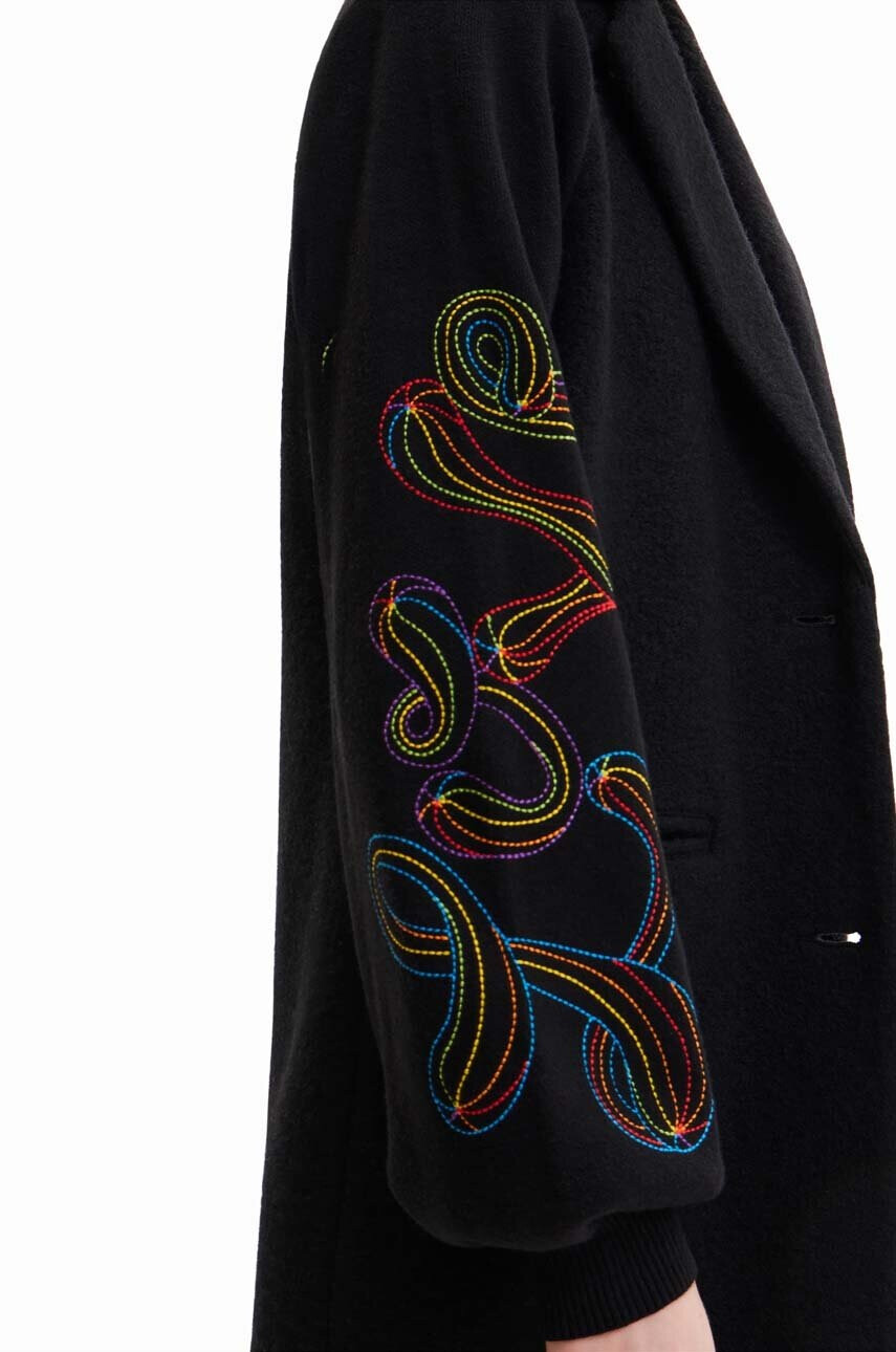 DESIGUAL Палто с вълна - Pepit.bg