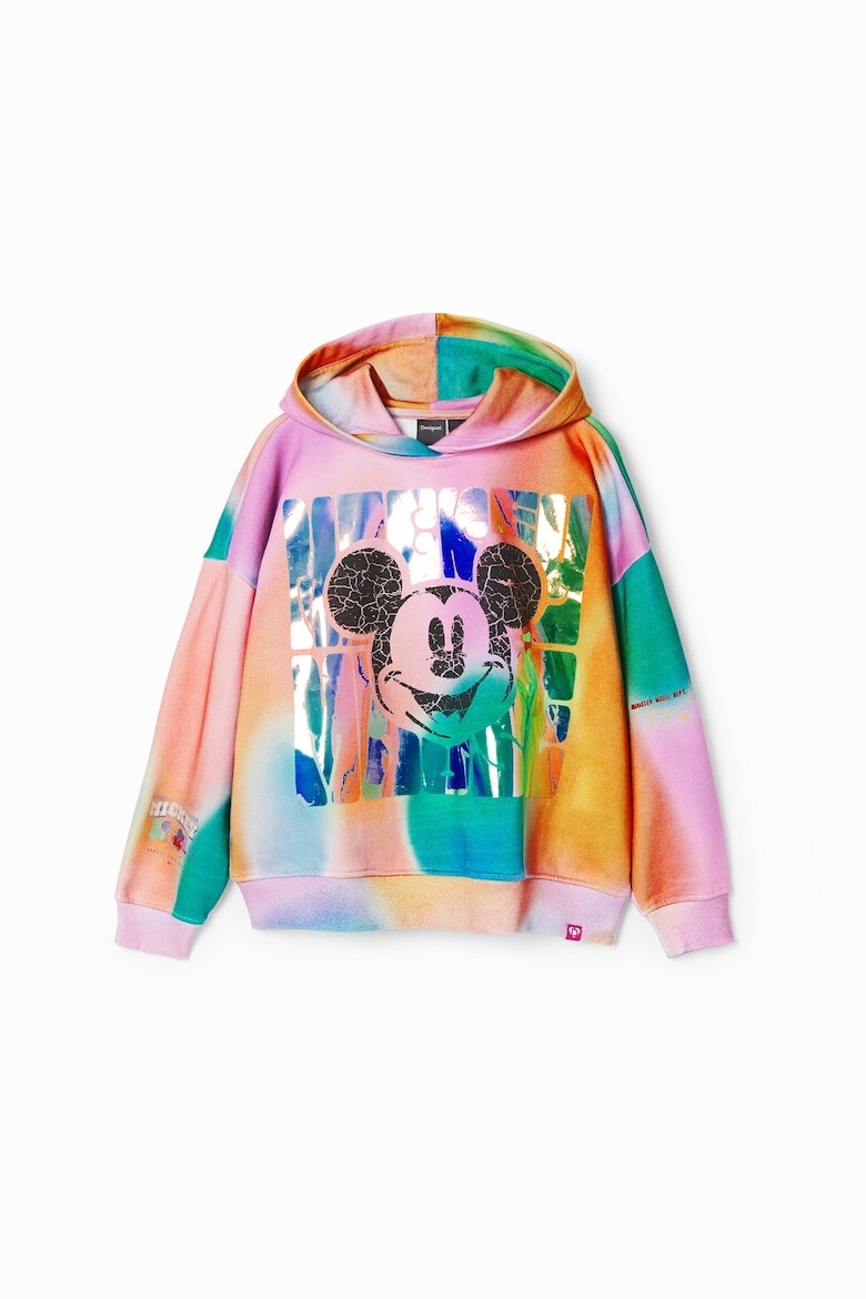 DESIGUAL Памучно худи с принт Mickey Mouse - Pepit.bg