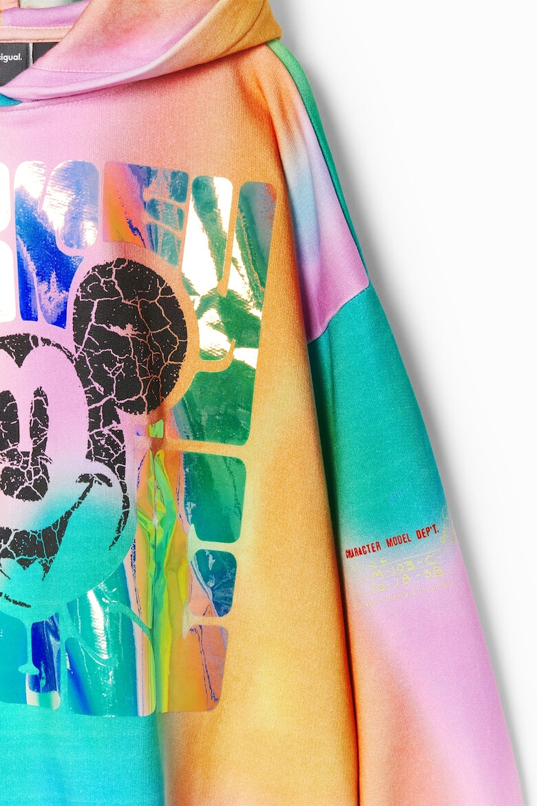 DESIGUAL Памучно худи с принт Mickey Mouse - Pepit.bg