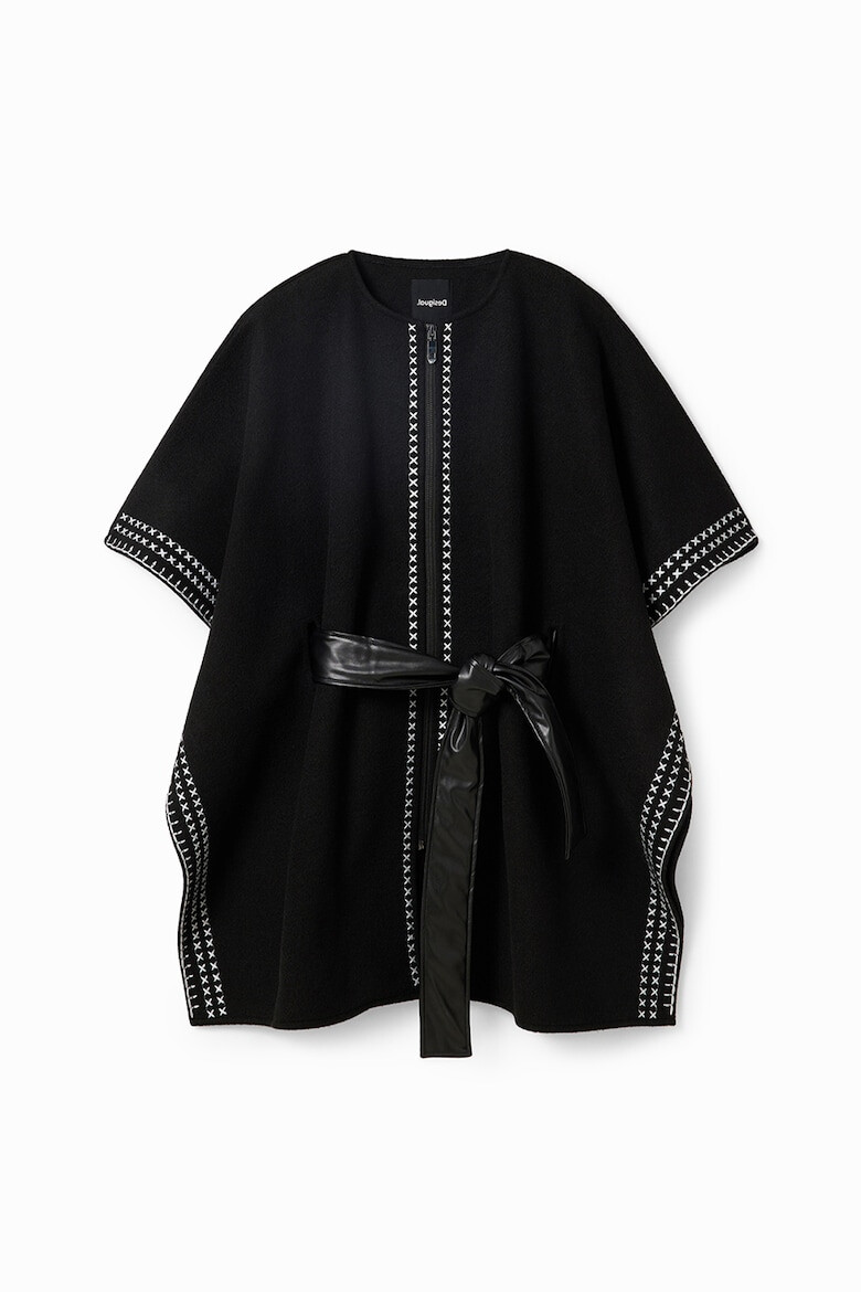 DESIGUAL Пончо Cruces Milan с цип - Pepit.bg