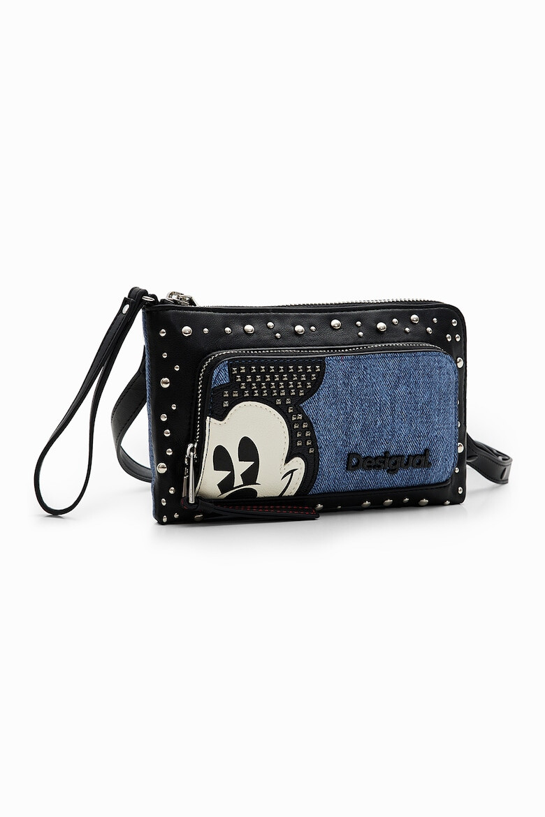 DESIGUAL Портфейл с цип и аксесоар с Mickey Mouse - Pepit.bg