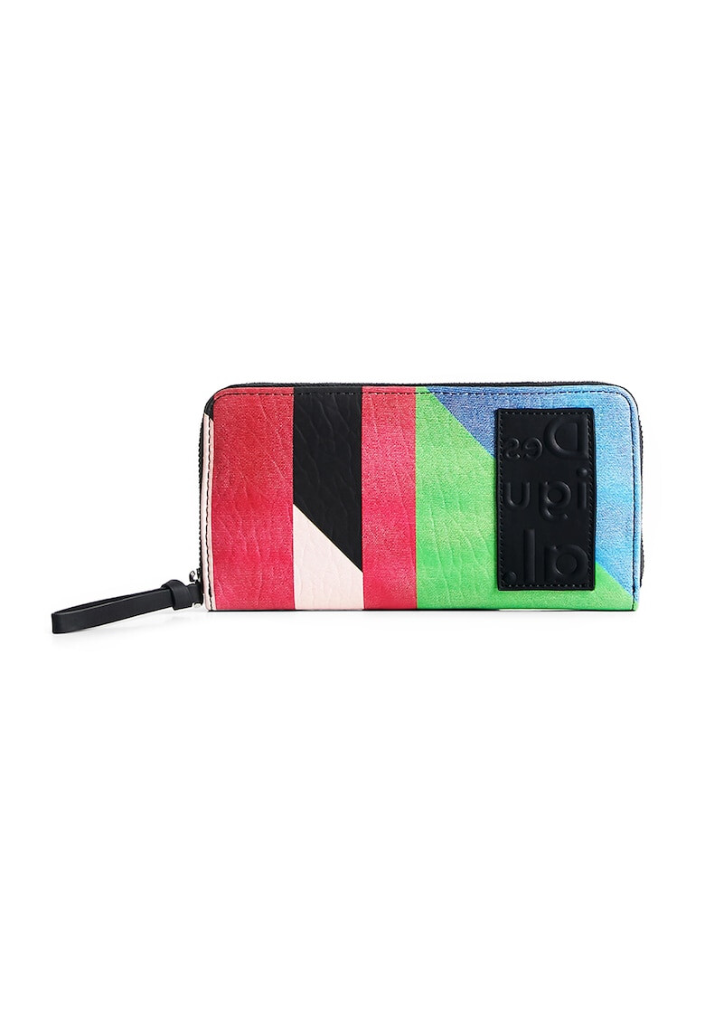 DESIGUAL Портфейл с цип и принт - Pepit.bg