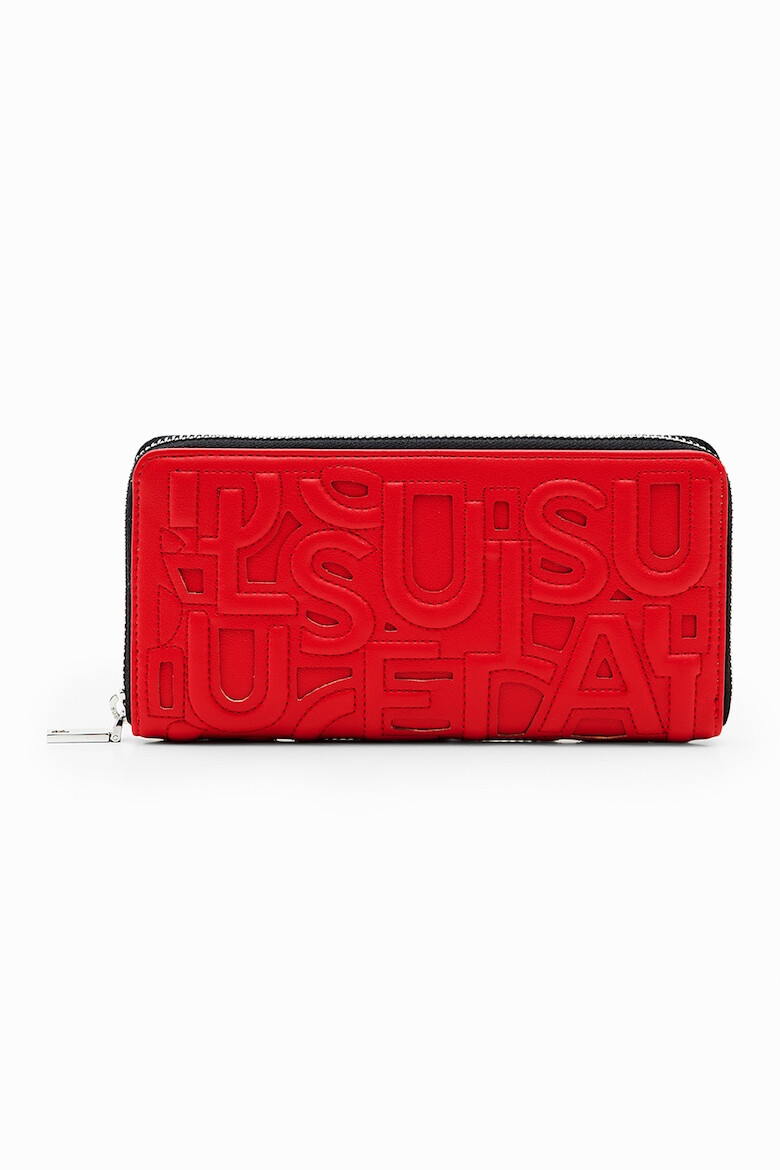 DESIGUAL Портмоне с цип и шарки - Pepit.bg