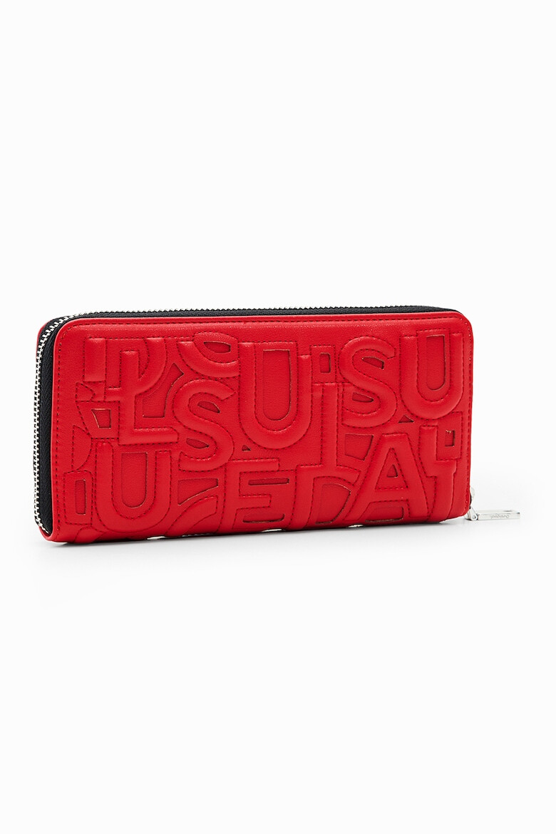 DESIGUAL Портмоне с цип и шарки - Pepit.bg