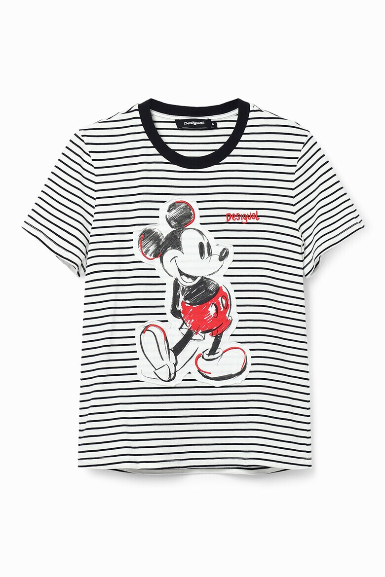 DESIGUAL Раирана тениска Mickey Mouse - Pepit.bg