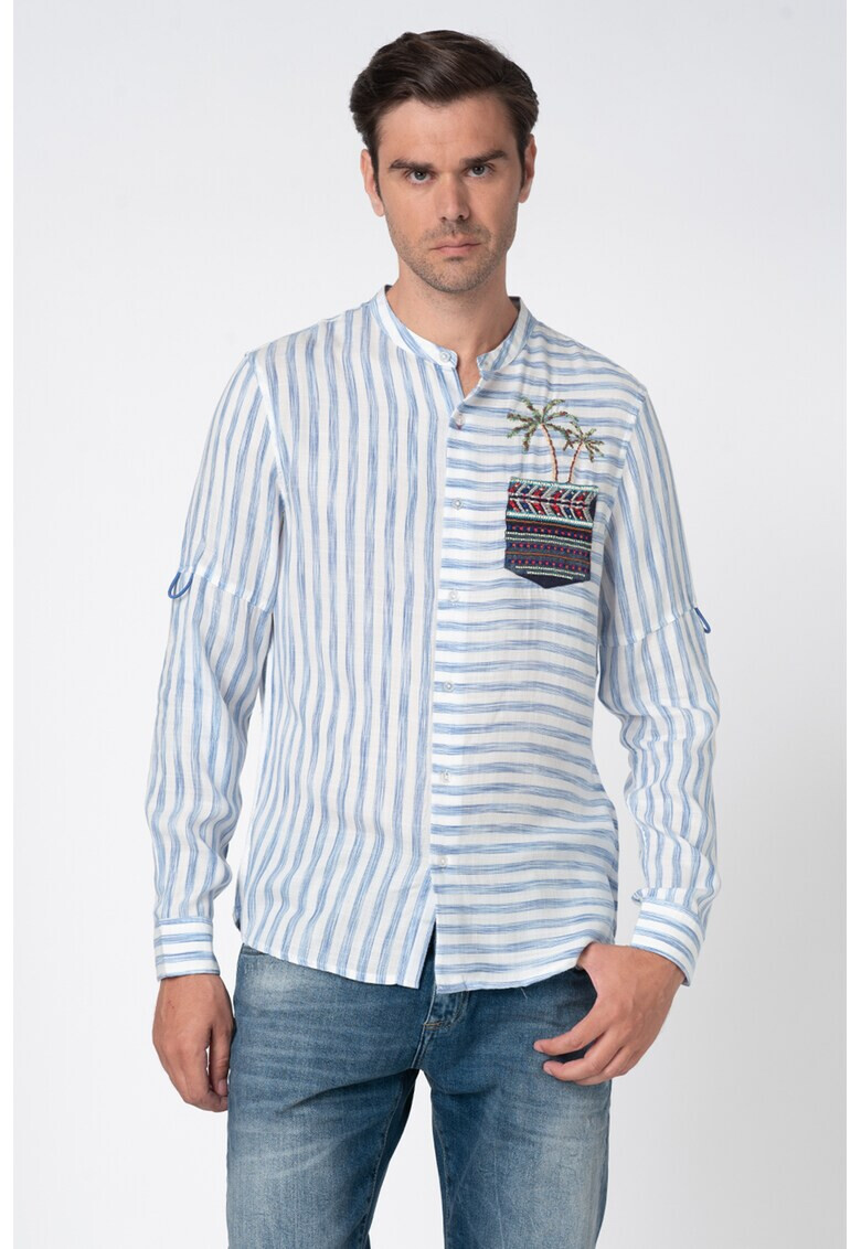 DESIGUAL Риза Corwin на райе - Pepit.bg