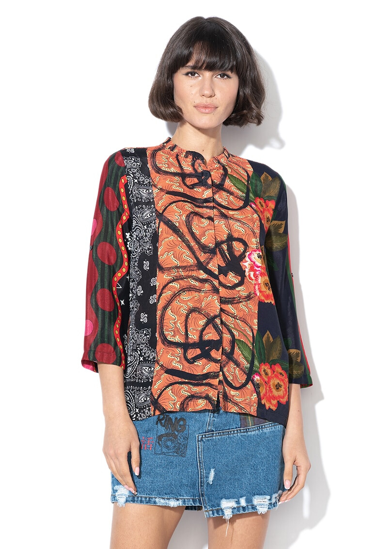 DESIGUAL Риза Jenica с шарка - Pepit.bg