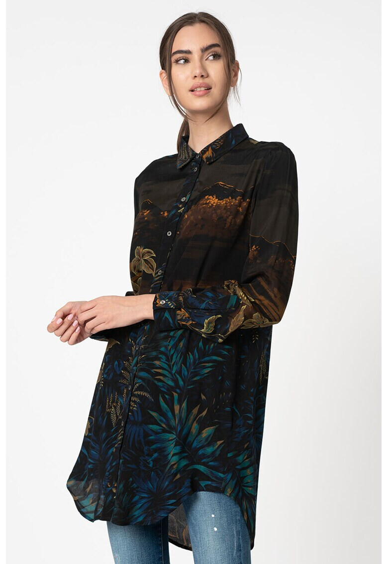DESIGUAL Риза с десен - Pepit.bg
