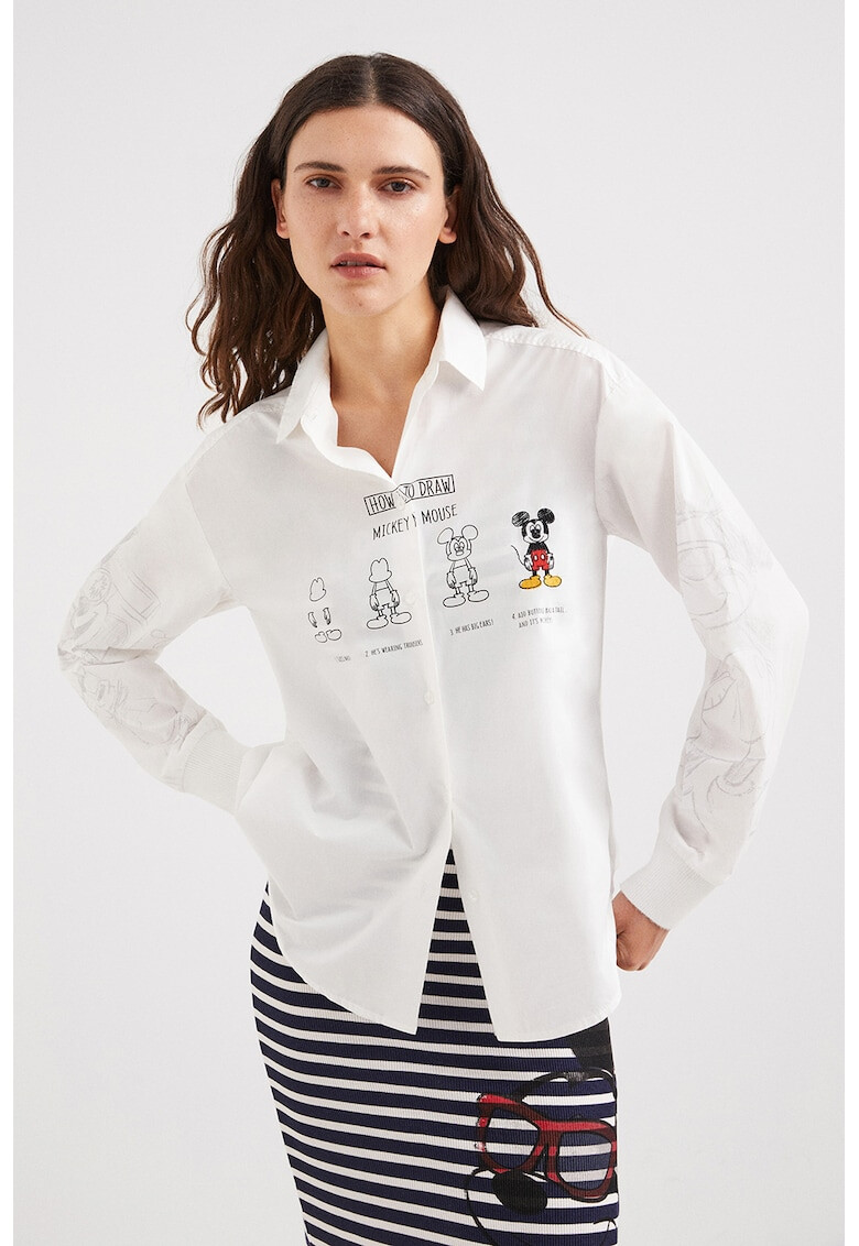 DESIGUAL Риза с щампа Mickey Mouse - Pepit.bg
