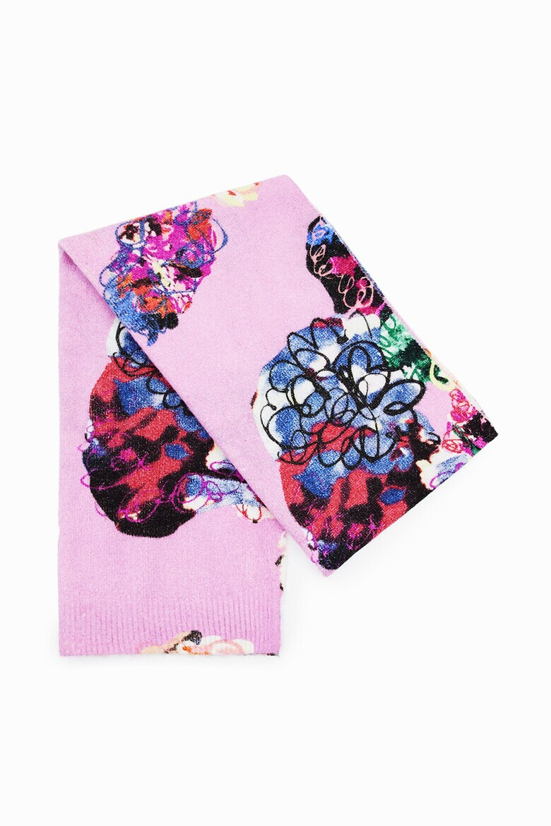 DESIGUAL Шал с абстрактен шал - Pepit.bg